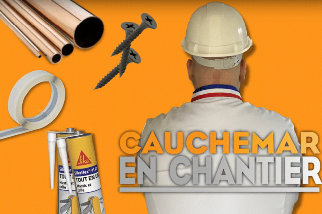 "cauchemar en chantier", la parodie hilarante de cauchemar en cuisine pour les artisans du BTP